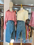 Summer Sexy Side Slit Mid Length High Waist Denim Skirts